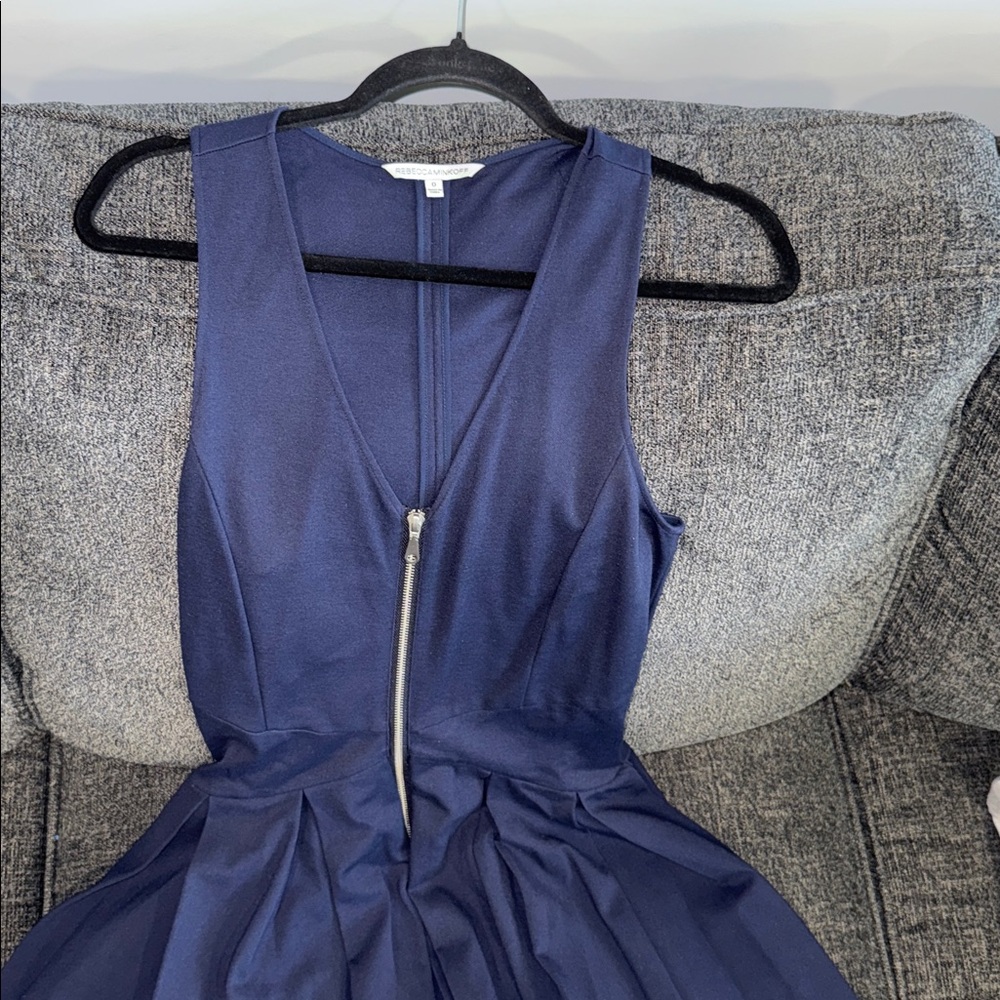 Navy Sleeveless Dress